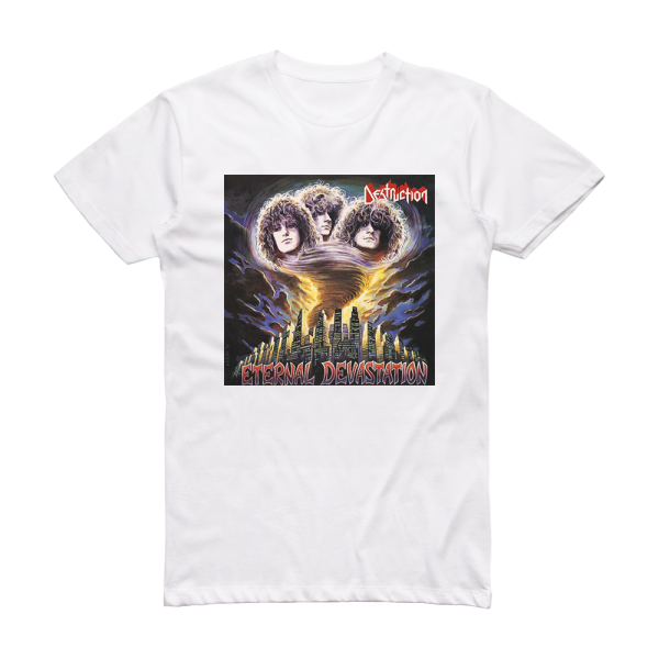 Destruction Eternal Devastation Album Cover T-Shirt White