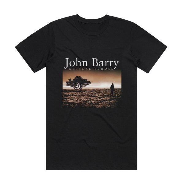 John Barry Eternal Echoes Album Cover T-Shirt Black