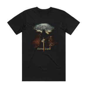 Moongates Guardian Eternal Legend 1 Album Cover T-Shirt Black