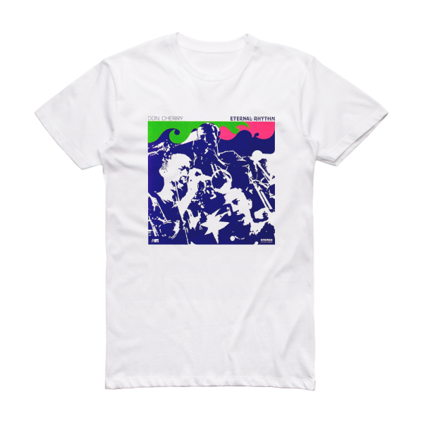 Don Cherry Eternal Rhythm Album Cover T-Shirt White