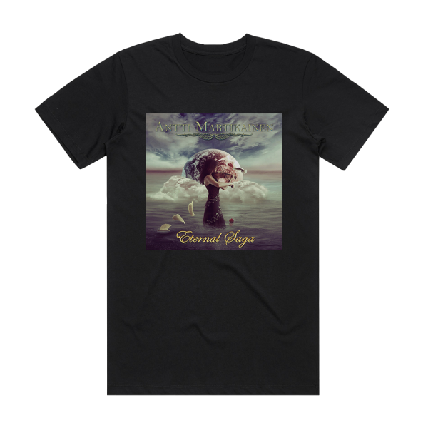 Antti Martikainen Eternal Saga Album Cover T-Shirt Black