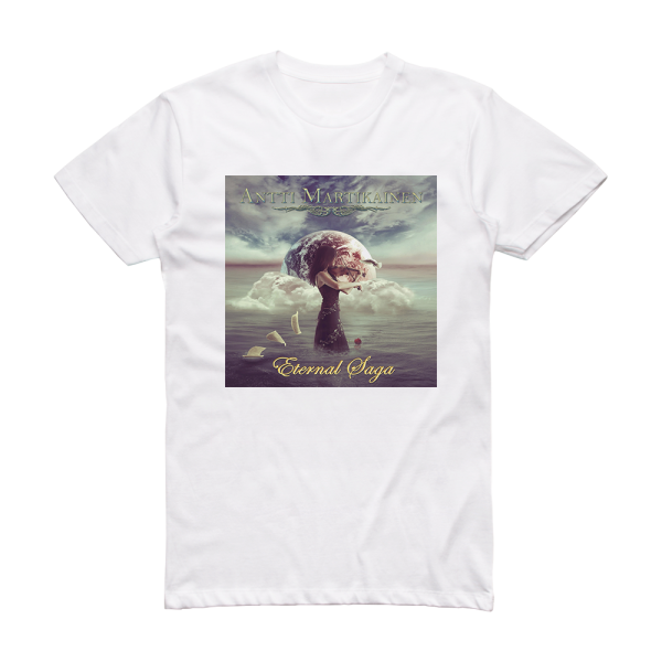 Antti Martikainen Eternal Saga Album Cover T-Shirt White