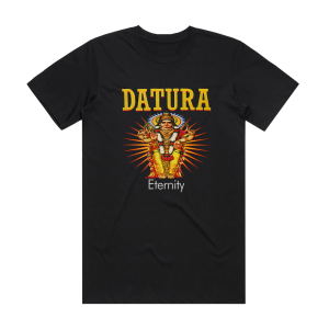 Datura Eternity Album Cover T-Shirt Black