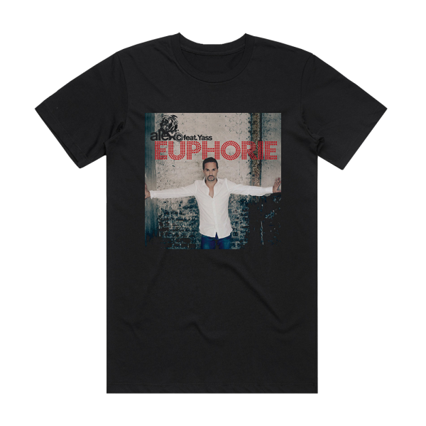 Alex C Euphorie Feat Yass Album Cover T-Shirt Black