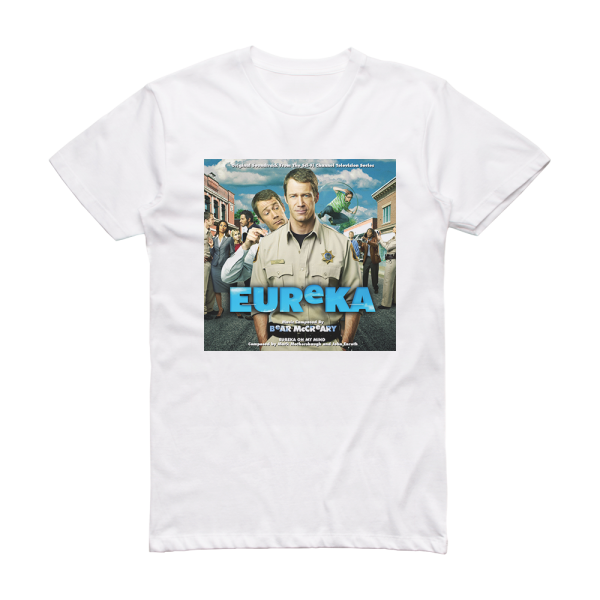 Bear McCreary Eureka Album Cover T-Shirt White