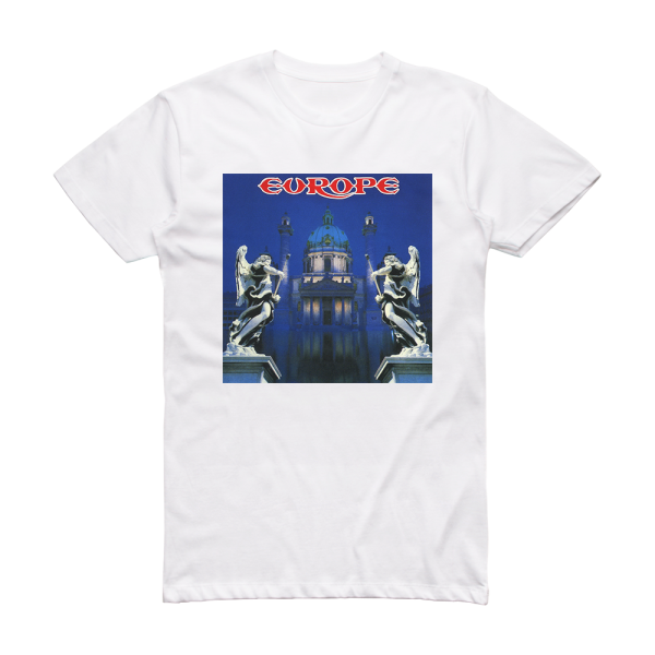 Europe Europe 1 Album Cover T-Shirt White