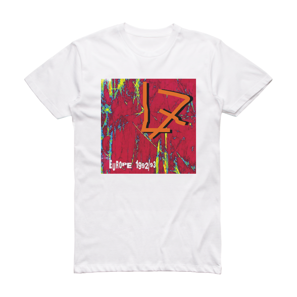 L7 Europe 1992 Album Cover T-Shirt White