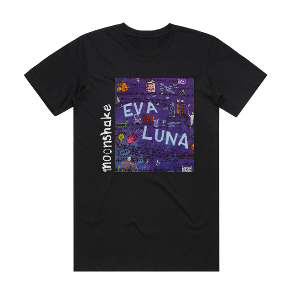 Moonshake Eva Luna Album Cover T-Shirt Black