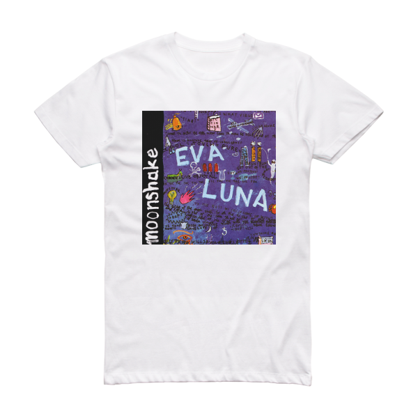 Moonshake Eva Luna Album Cover T-Shirt White