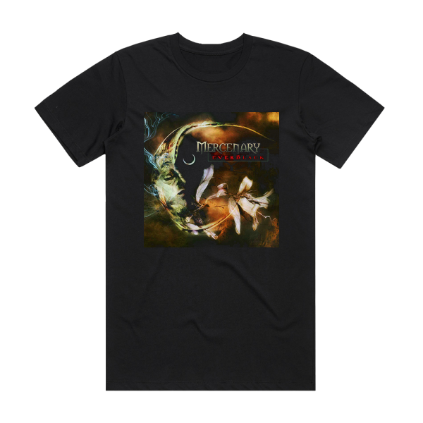 Mercenary Everblack Album Cover T-Shirt Black