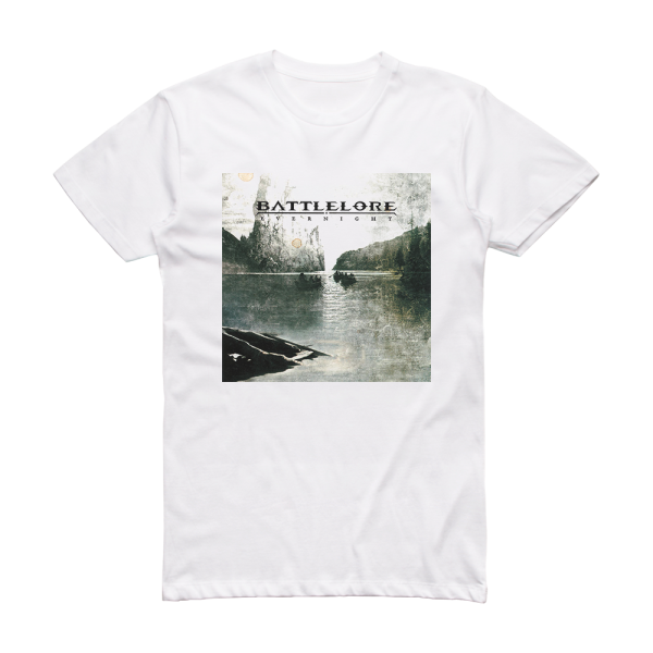 Battlelore Evernight Album Cover T-Shirt White