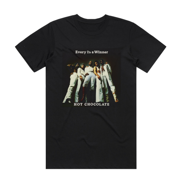 Hot Chocolate Every 1S A Winner 2 Album Cover T-Shirt Black