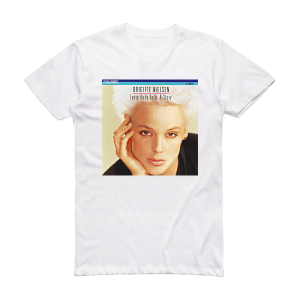 Brigitte Nielsen Every Body Tells A Story Album Cover T-Shirt White