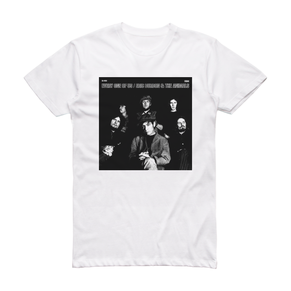 Eric Burdon and The Animals Every One Of Us Album Cover T-Shirt White