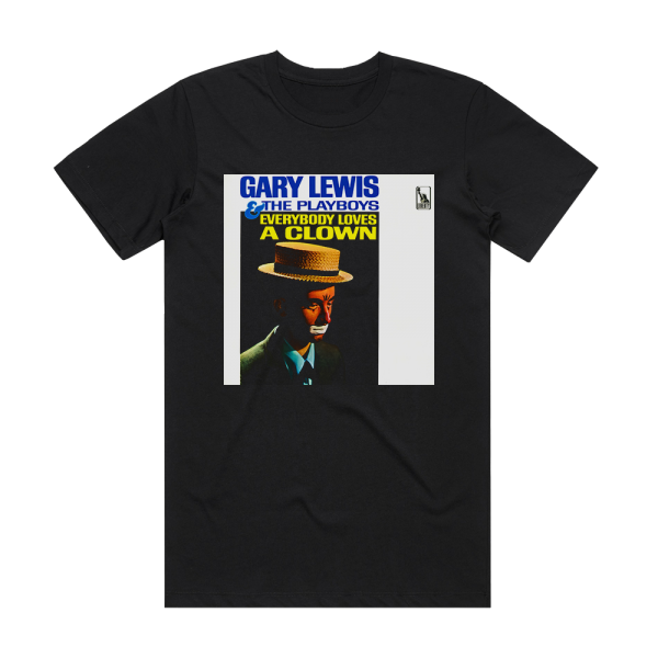 Gary Lewis and The Playboys Everybody Loves A Clown Album Cover T-Shirt Black