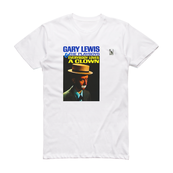 Gary Lewis and The Playboys Everybody Loves A Clown Album Cover T-Shirt White