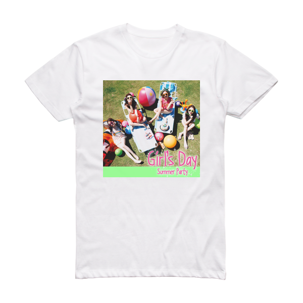 Girls Day Everyday 4 Album Cover T-Shirt White