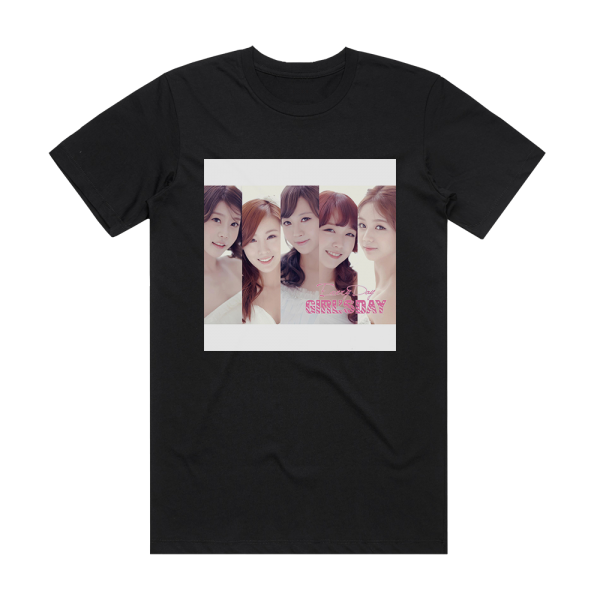 Girls Day Everyday Album Cover T-Shirt Black