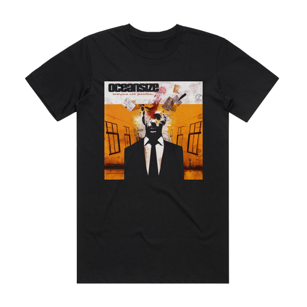 Oceansize Everyone Into Position Album Cover T-Shirt Black
