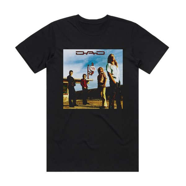 D-A-D Everything Glows Album Cover T-Shirt Black