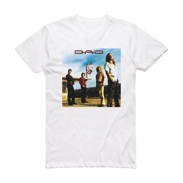 D-A-D Everything Glows Album Cover T-Shirt White