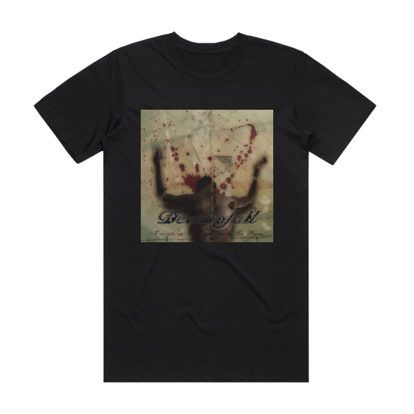 Dead to Fall Everything I Touch Falls To Pieces Album Cover T-Shirt Black
