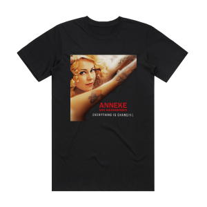 Anneke van Giersbergen Everything Is Changing Album Cover T-Shirt Black