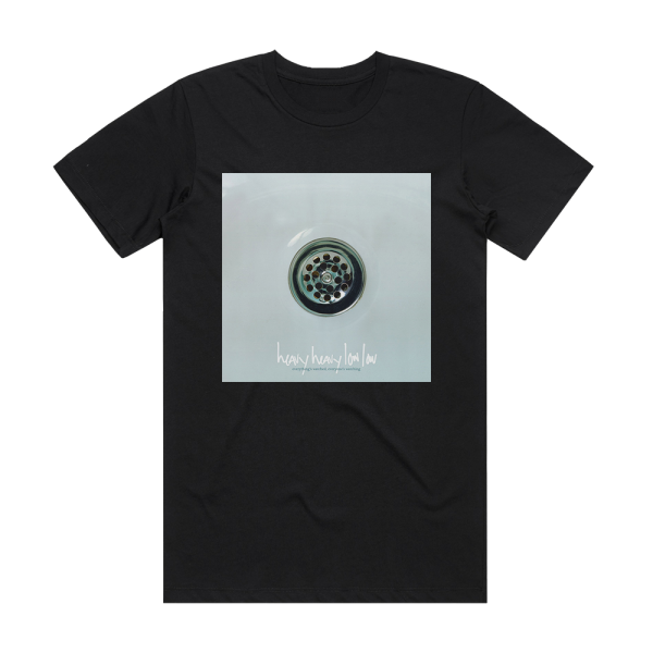 Heavy Heavy Low Low Everythings Watched Everyones Watching Album Cover T-Shirt Black