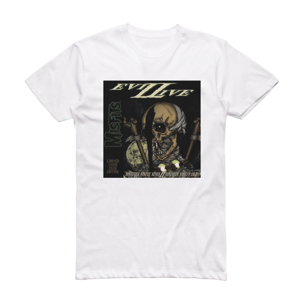 Misfits Evillive Ii Album Cover T-Shirt White – ALBUM COVER T-SHIRTS