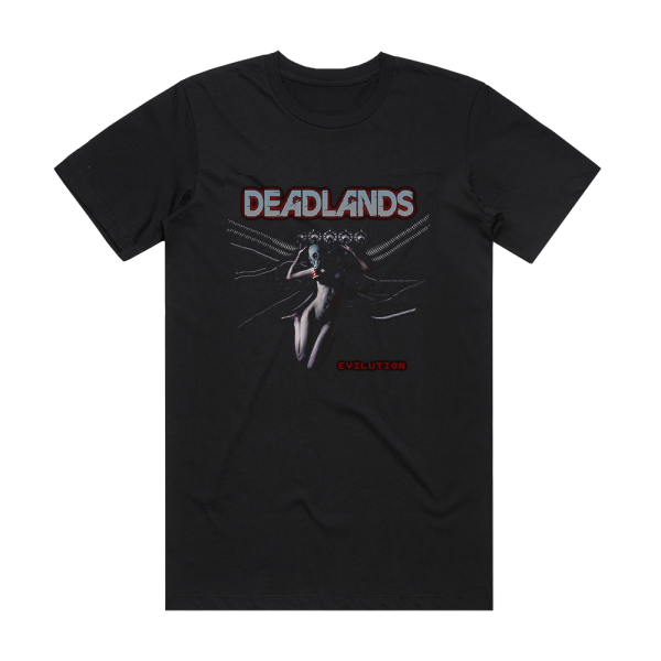 Deadlands Evilution Album Cover T-Shirt Black