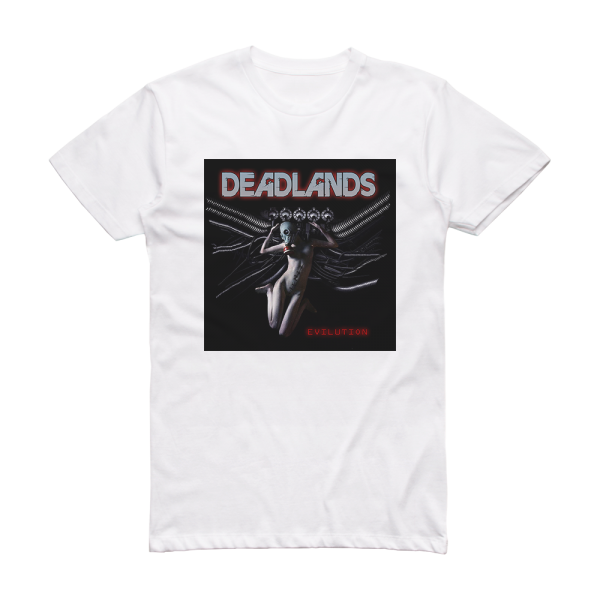 Deadlands Evilution Album Cover T-Shirt White
