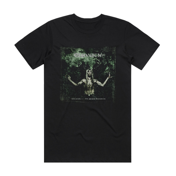 Eluveitie Evocation I The Arcane Dominion Album Cover T-Shirt Black