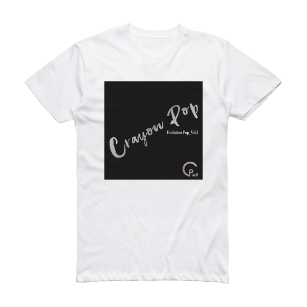 Crayon Pop Evolution Popvol1 Album Cover T-Shirt White