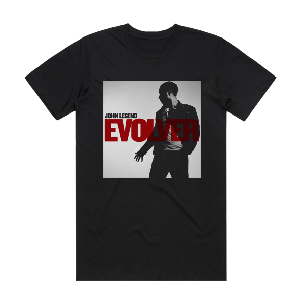 John Legend Evolver Album Cover T-Shirt Black