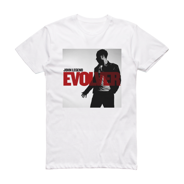 John Legend Evolver Album Cover T-Shirt White