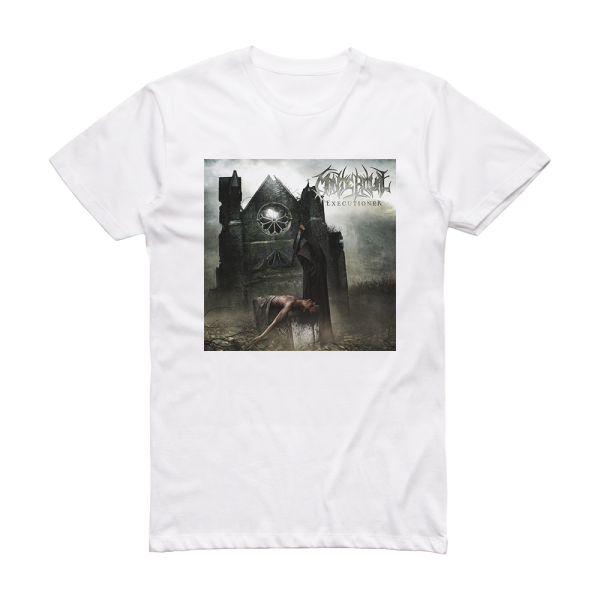 Mantic Ritual Executioner Album Cover T-Shirt White