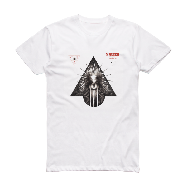 Kylesa Exhausting Fire Album Cover T-Shirt White