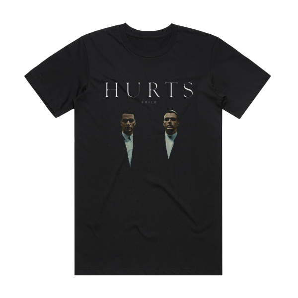 Hurts Exile Album Cover T-Shirt Black