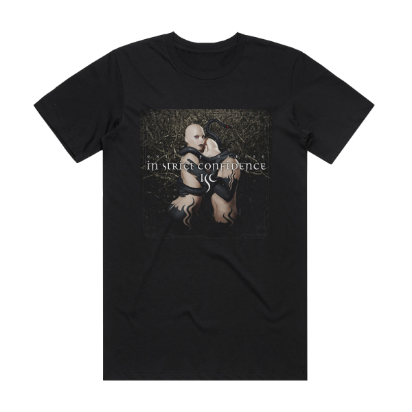 In Strict Confidence Exile Paradise Album Cover T-Shirt Black