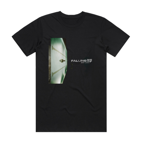 Falling Up Exit Lights Album Cover T-Shirt Black