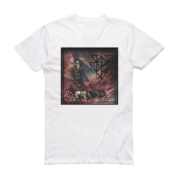 Badr Vogu Exitium Album Cover T-Shirt White