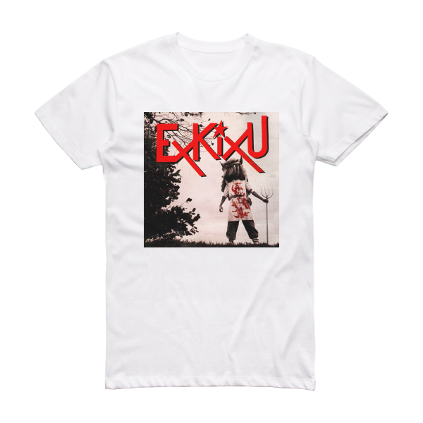 Exkixu Exkixu Album Cover T-Shirt White