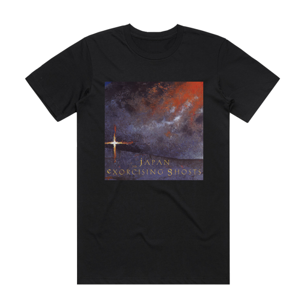 Japan Exorcising Ghosts Album Cover T-Shirt Black