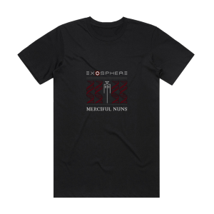 Merciful Nuns Exosphere Vi Album Cover T-Shirt Black