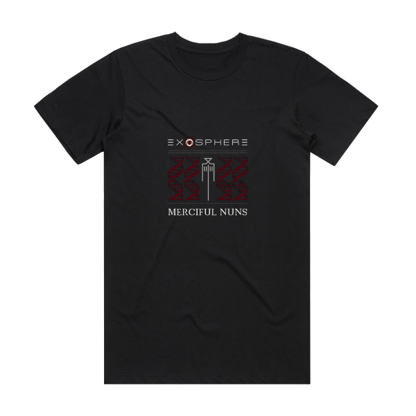 Merciful Nuns Exosphere Vi Album Cover T-Shirt Black