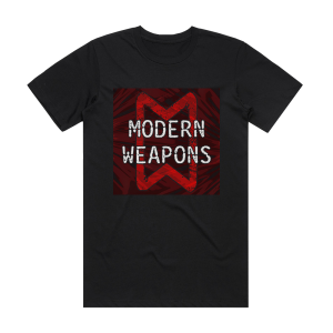 Modern Weapons Expansion Pack Album Cover T-Shirt Black