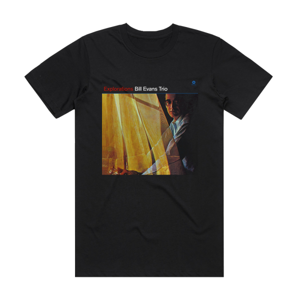 Bill Evans Trio Explorations Album Cover T-Shirt Black