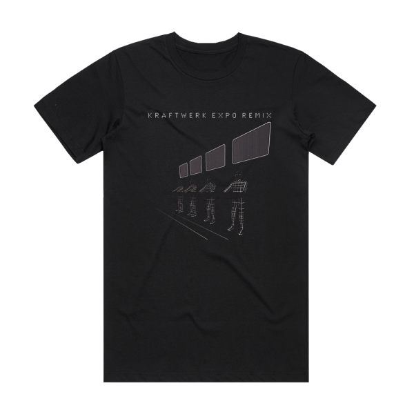 Kraftwerk Expo Remix Album Cover T-Shirt Black