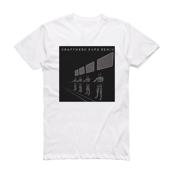 Kraftwerk Expo Remix Album Cover T-Shirt White