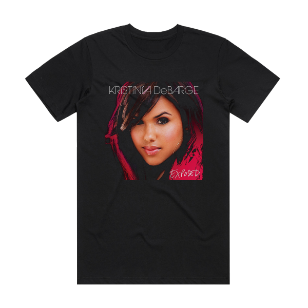 Kristinia DeBarge Exposed Album Cover T-Shirt Black